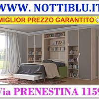 Letto a Scomparsa RELAX 1p&1/2 MATERASSO OMAGGIO