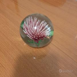 Soprammobile/fermacarte in vetro