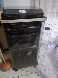 Impianto stereo a moduli anni 80/90