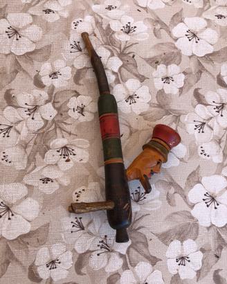 Pipa di legno vintage