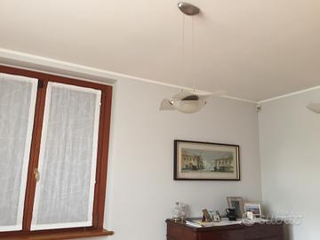 Lampadario colomba in volo