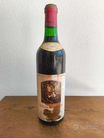 Vino rosso Pinot Nero Blauburgunder 1969