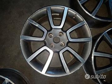 1 Cerchio In Lega Da 17" Per Grande Punto Abarth