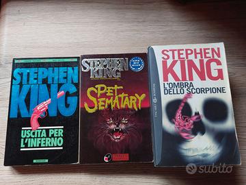 STEPHEN KING - LOTTO 3 LIBRI