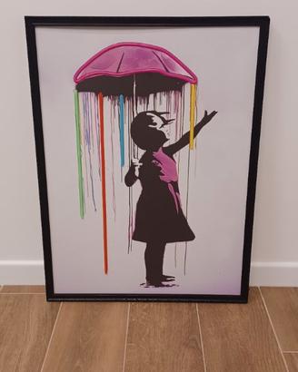 Quadro Led Wall Art Rain