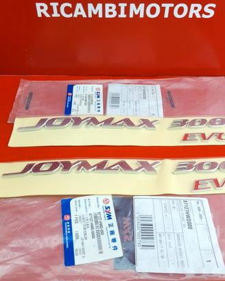 ADESIVO LOGO EMBLEMA SYM JOYMAX 300 EVO