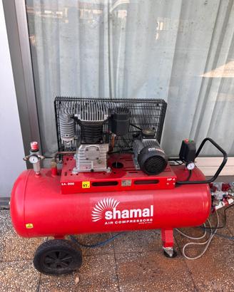 Compressore aria Shamal 200 Lt COME NUOVO