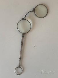 Splendido e raffinato lorgnette in argento fine800