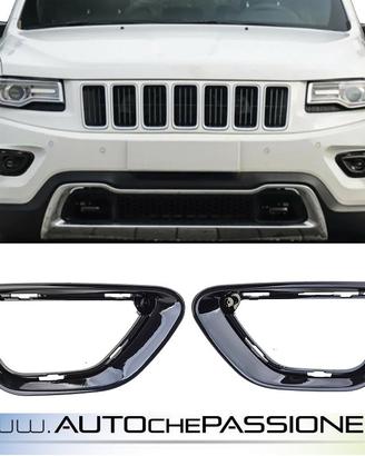 Cornice fendinebbia nera Jeep Grand Cherokee WK2