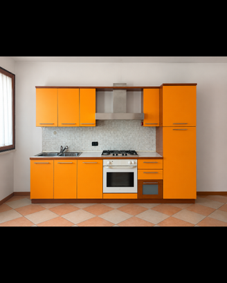Cucina arancione