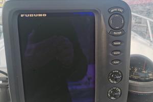 ecoscandaglio Furuno 588 fcv con sonda 600 w