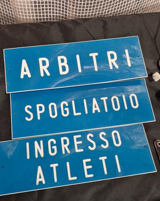 cartelli vintage anni 90 