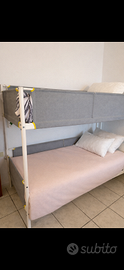Letto a castello IKEA VITVAL 90x200