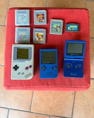 LOTTO Nintendo Game Boy Classic+Pocket+AdvanceSP