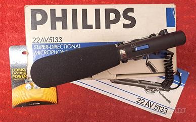 MICROFONO SUPER-DIREZIONALE PHILIPS AV 5133