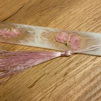 Segnalibro fiorellino rosa