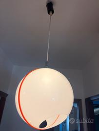 Coppia lampadari Space Age anni ‘70