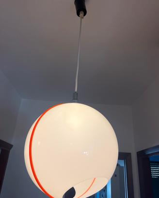 Coppia lampadari Space Age anni ‘70