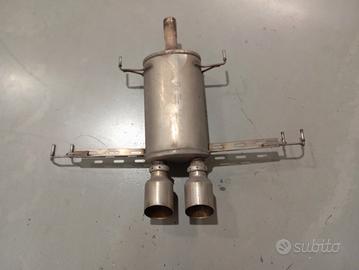 marmitta inox per Honda civik fk 8