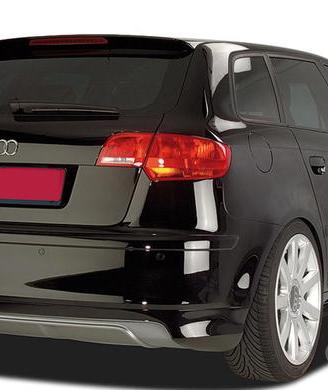 Sotto paraurti posteriore audi a3 8p 05-08 s3 look