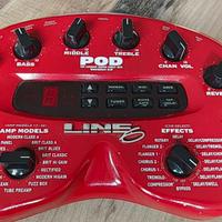 effetto chitarra POD Line6 ver 2.0 + pedaliera 