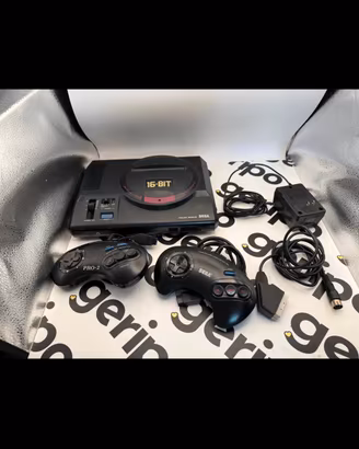 sega genesis mega drive md japan jap + 2 controlle