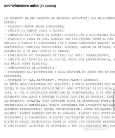 Vendita società noleggio senza conducente e altro