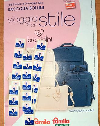 Braccialini Raccolta Famila, 50 punti, come quelli