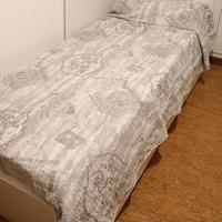 Divano letto singolo con 2° letto estraibile