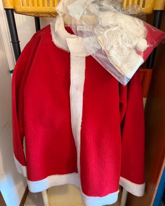 Vestito completo adulto babbo Natale