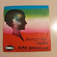 2 dischi 45 discorso mussolini e  faccetta nera