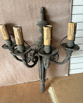 Coppia applique antichi