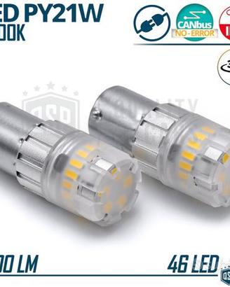 Lampadine LED PY21W BAU15S CANbus Potente 6500K