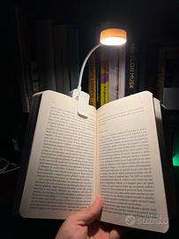 Luce per lettura Libro - Ricaricabile USB C