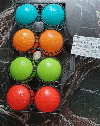 Bocce in plastica. 