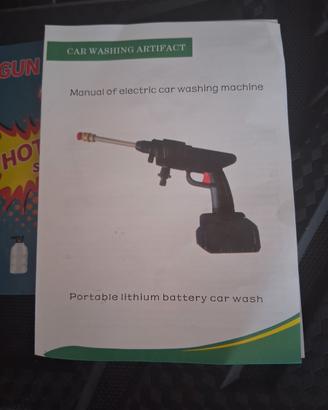 Pistoia idropulitrice a batteria 