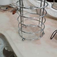 Porta mestoli in acciaio ,5€