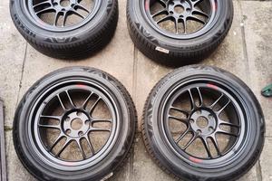 enkei rpf1 matte black 17x8.5 5x114.3