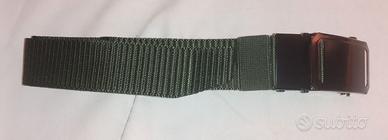 Cintura verde militare nuova regolabile 