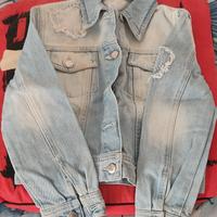 giacca jeans bimba Moschino 