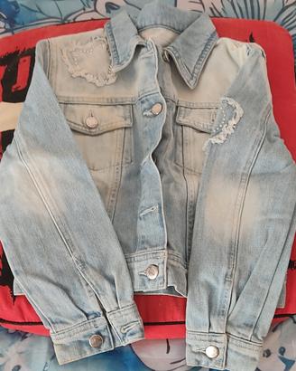 giacca jeans bimba Moschino 