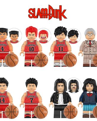SLAM DUNK HANAMICHI SAKURAGI 8 minifigure tip Lego