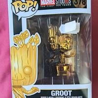 Pop! Marvel Studios  #378  Groot Gold Chrome Nuovo