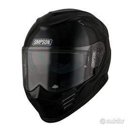 Simpsons Venom Casco Integrale Nero Visiera Paraso