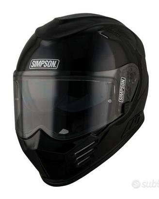 Simpsons Venom Casco Integrale Nero Visiera Paraso
