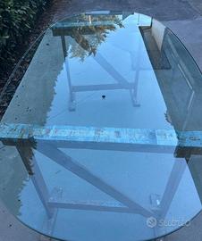 Piano Ovale Cristallo per Tavolo