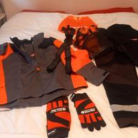 vestiario professionale per taglio alberi