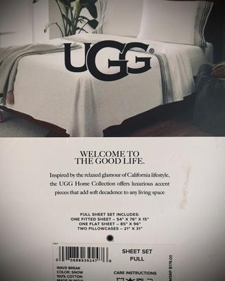 UGG Set Lenzuola - Piazza e Mezza “alla francese”