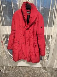Giacca a vento tg 50 rosso imbottito