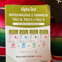 Alpha test biotecnologie e farmacia